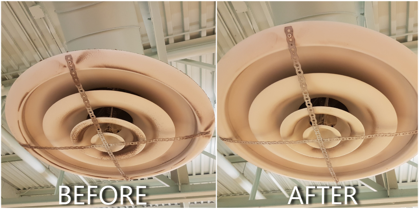 Round Ceiling cleaning